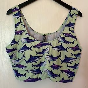 Shark Bathing Suit Top from Torrid